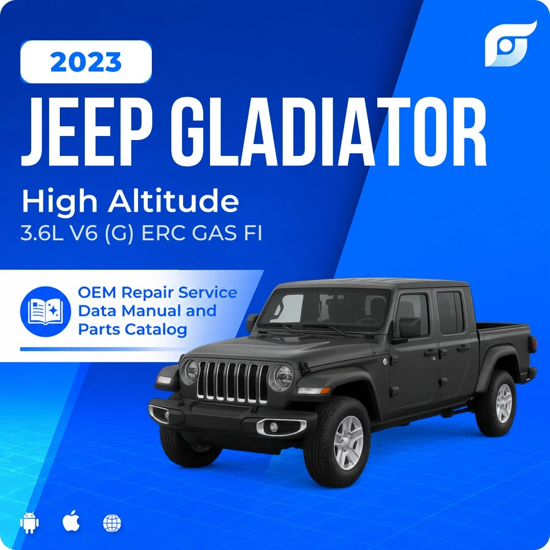 2023 Jeep Gladiator High Altitude - OEM Repair Service Manual