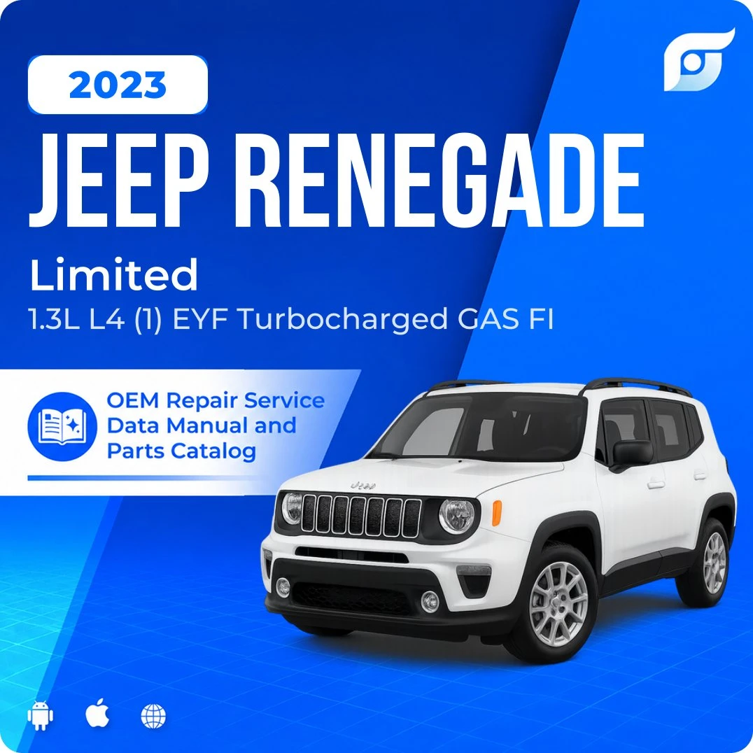 2023 Jeep Renegade Limited - OEM Repair Service Manual