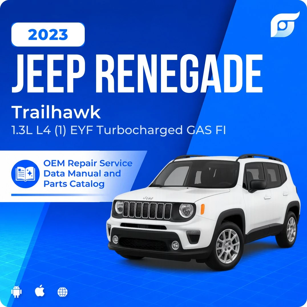 2023 Jeep Renegade Trailhawk - OEM Repair Service Manual