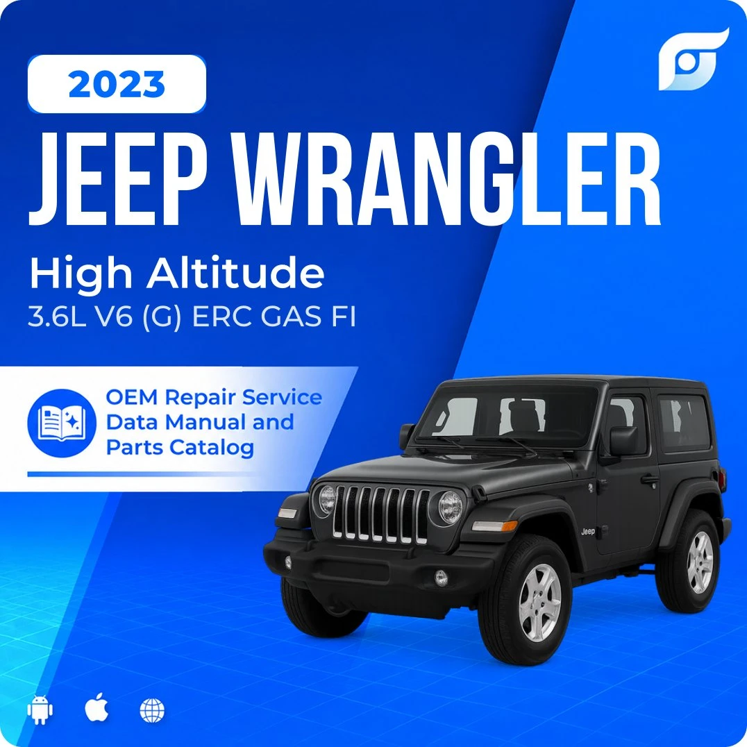 2023 Jeep Wrangler High Altitude - OEM Repair Service Manual