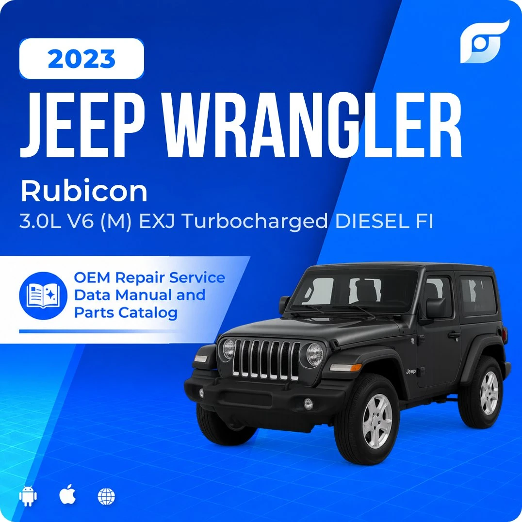 2023 Jeep Wrangler Rubicon - OEM Repair Service Manual