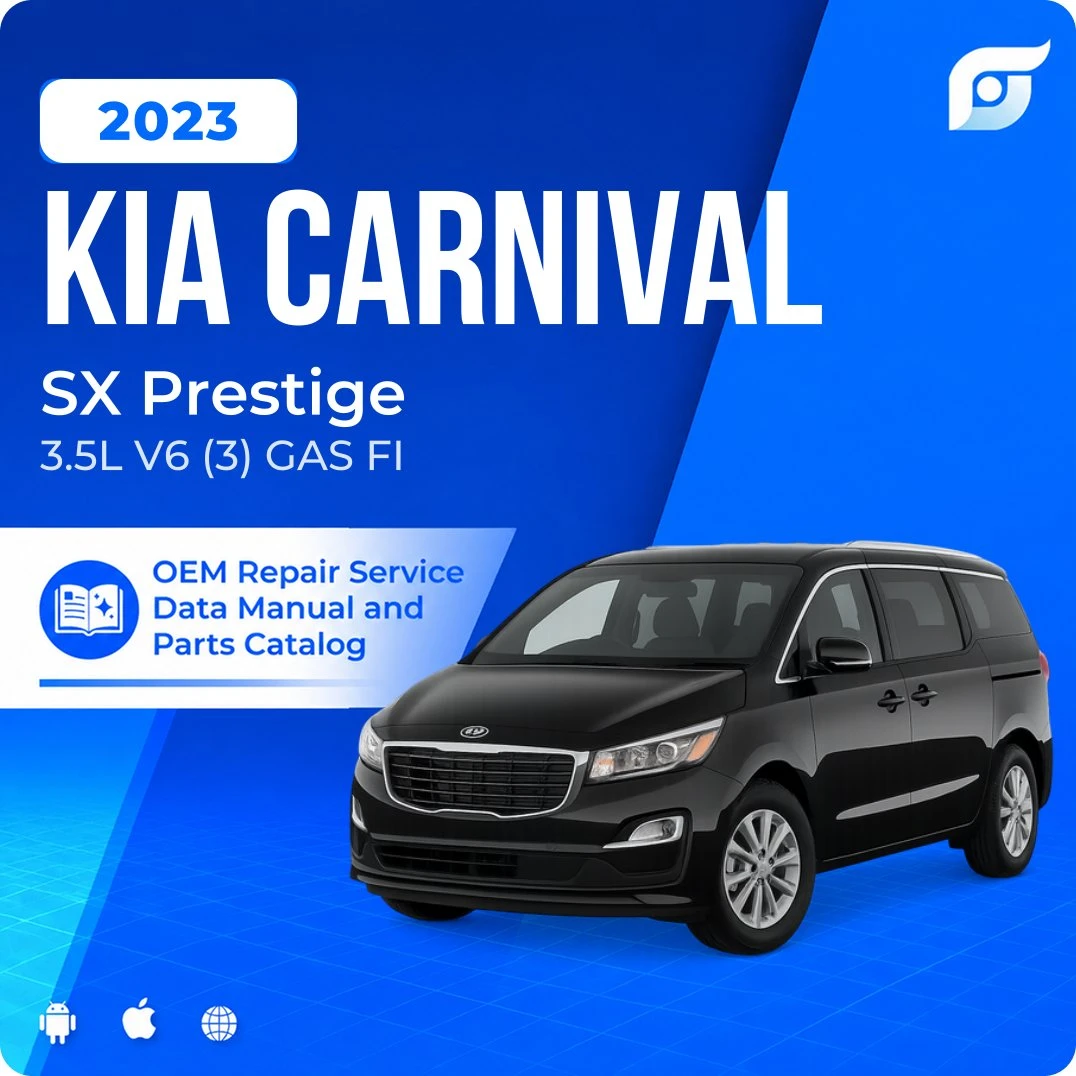 2023 Kia Carnival SX Prestige - OEM Repair Service Manual