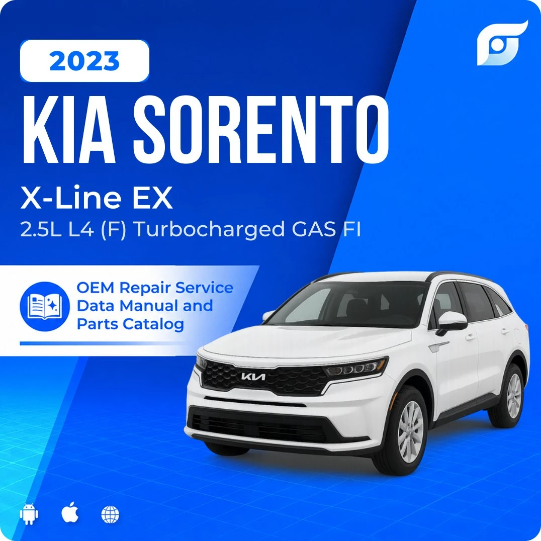 2023 Kia Sorento X-Line EX - OEM Repair Service Manual