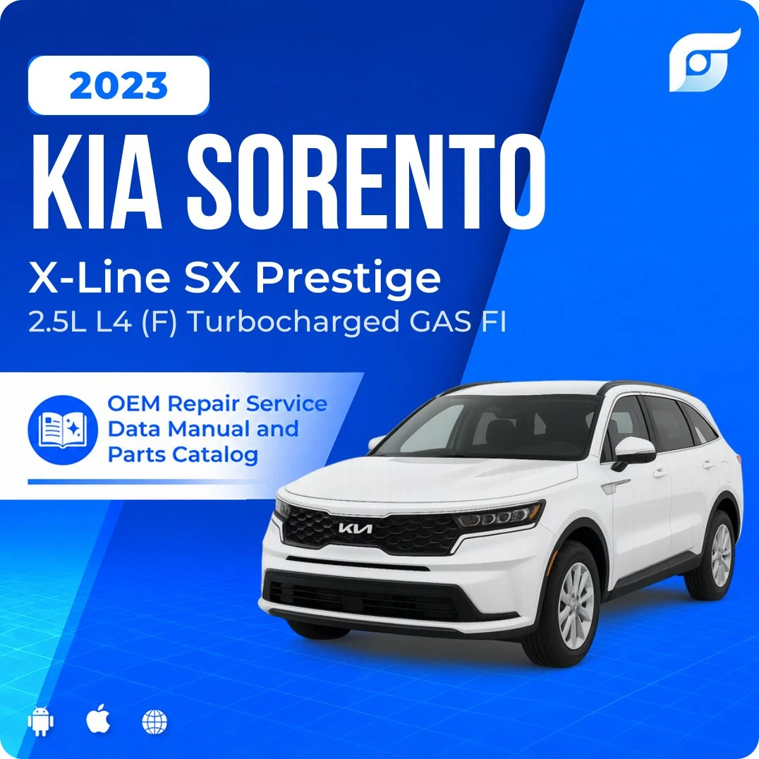 2023 Kia Sorento X-Line SX Prestige - OEM Repair Service Manual