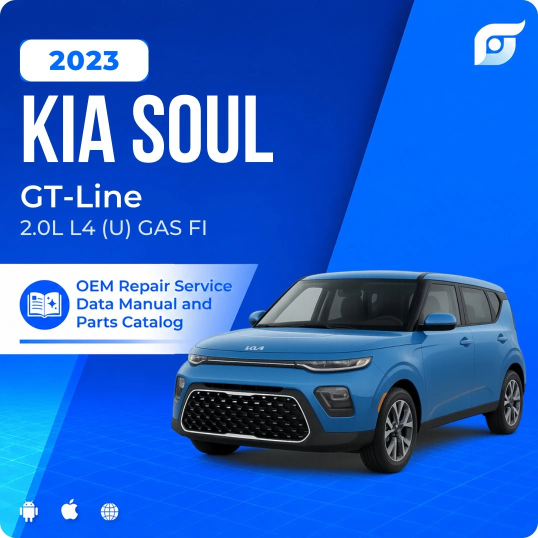 2023 Kia Soul GT-Line - OEM Repair Service Manual