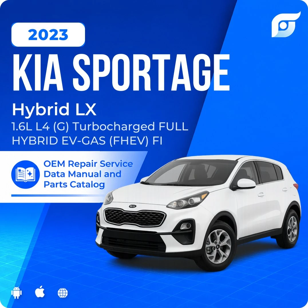 2023 Kia Sportage Hybrid LX - OEM Repair Service Manual