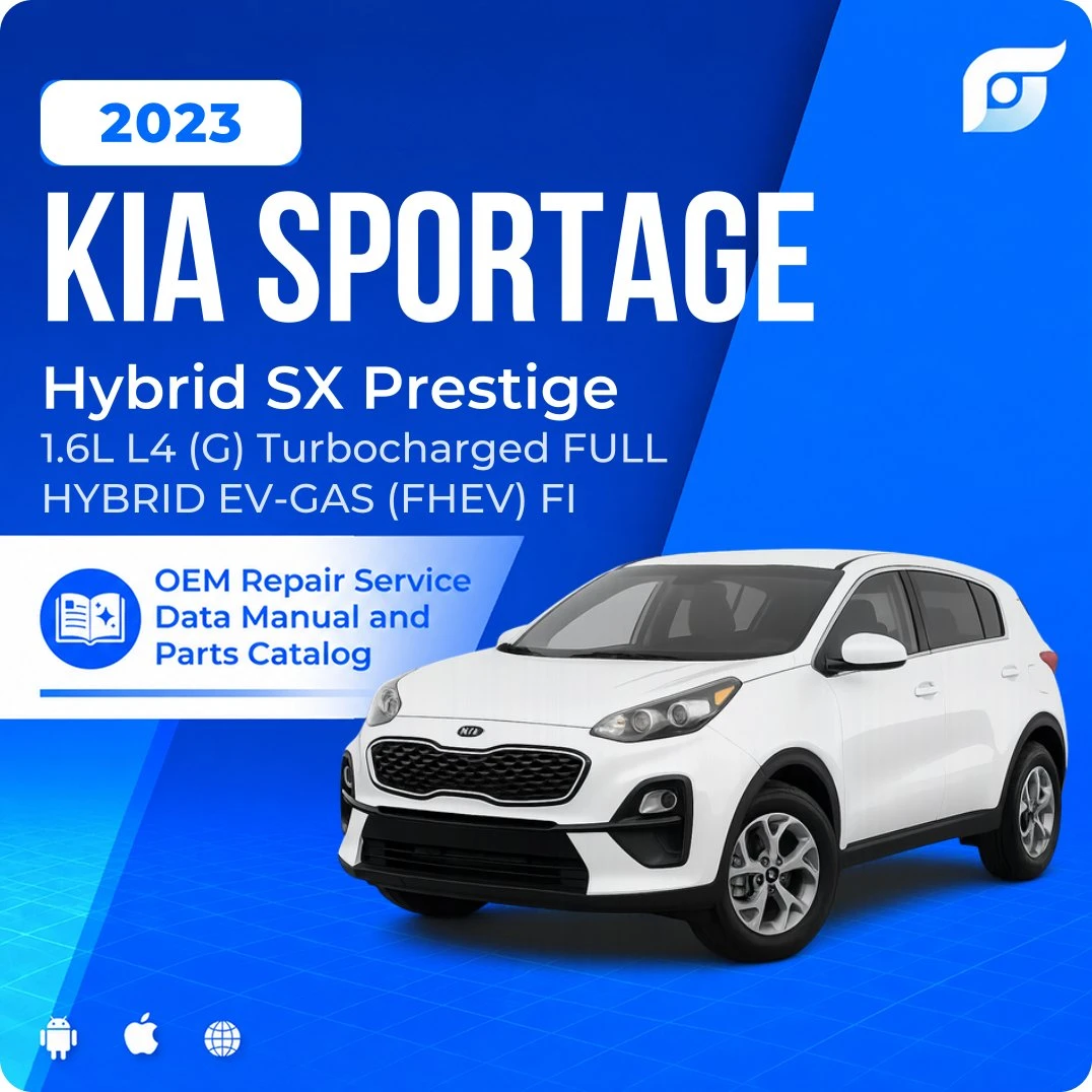 2023 Kia Sportage Hybrid SX Prestige - OEM Repair Service Manual