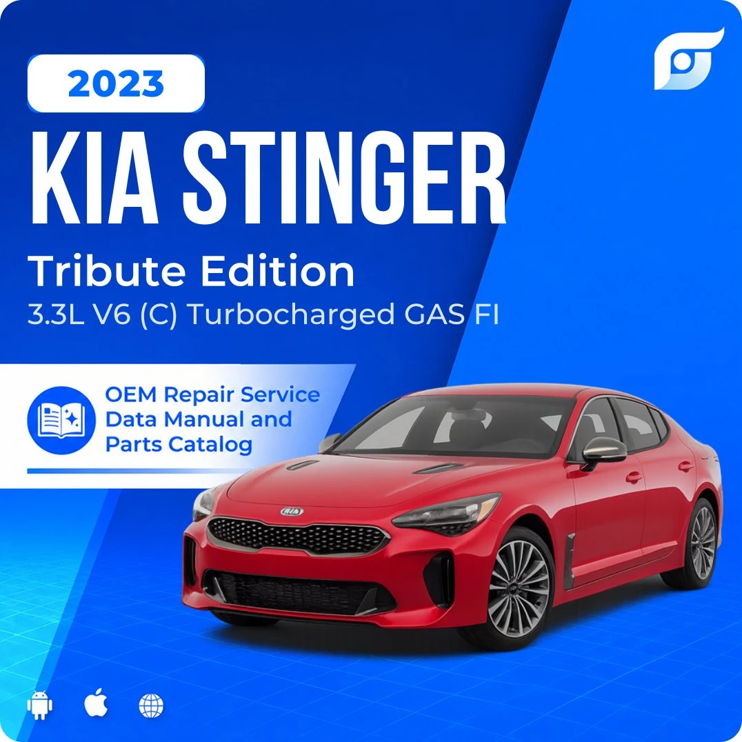 2023 Kia Stinger Tribute Edition - OEM Repair Service Manual