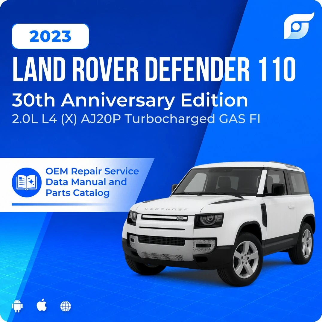 2023 Land Rover Defender 110 30th Anniversary Edition - OEM Repair Service Manual