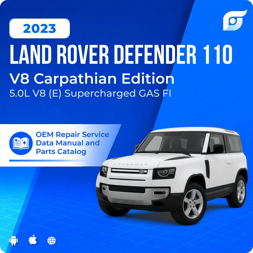 2023 Land Rover Defender 110 V8 Carpathian Edition - OEM Repair Service Manual