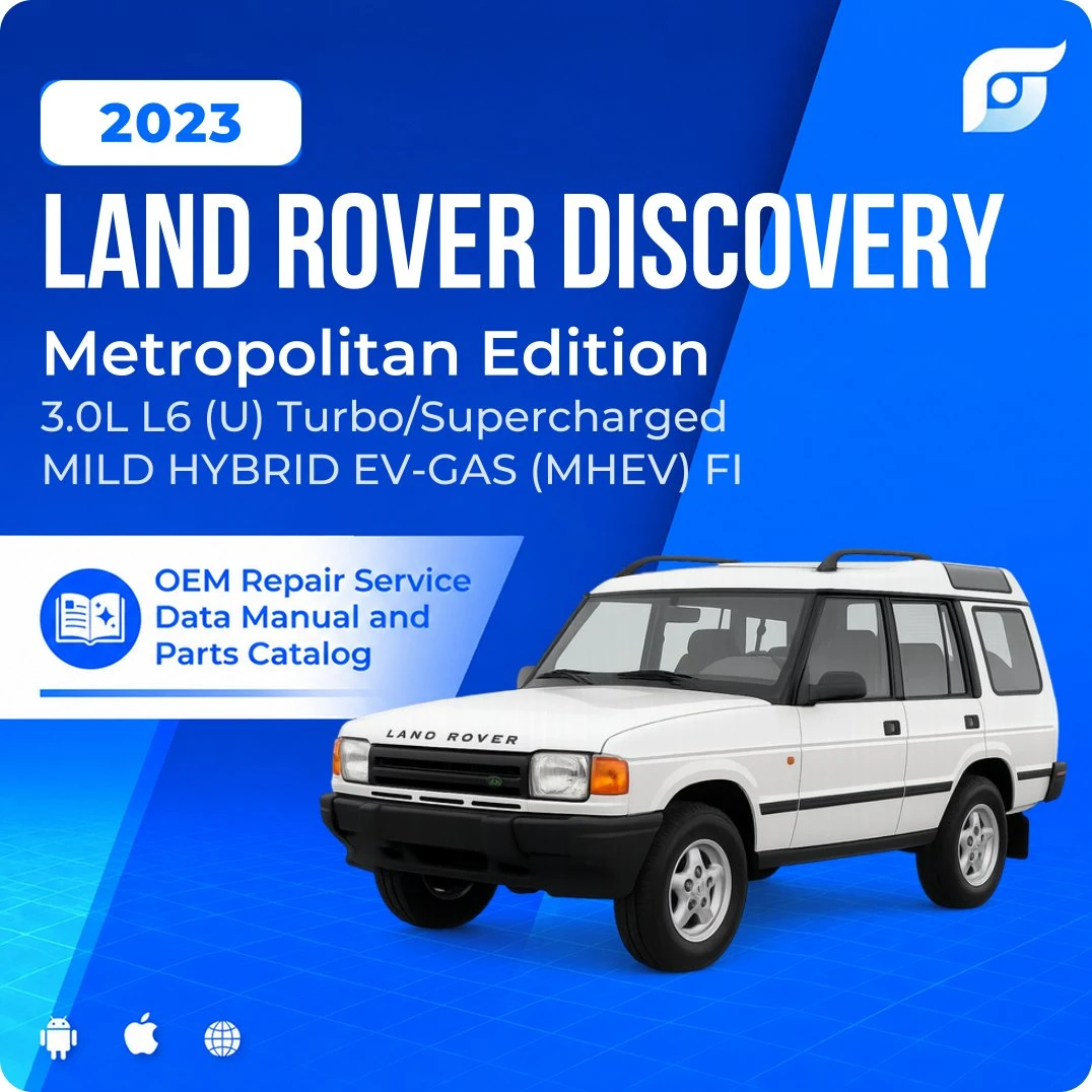2023 Land Rover Discovery Metropolitan Edition - OEM Repair Service Manual