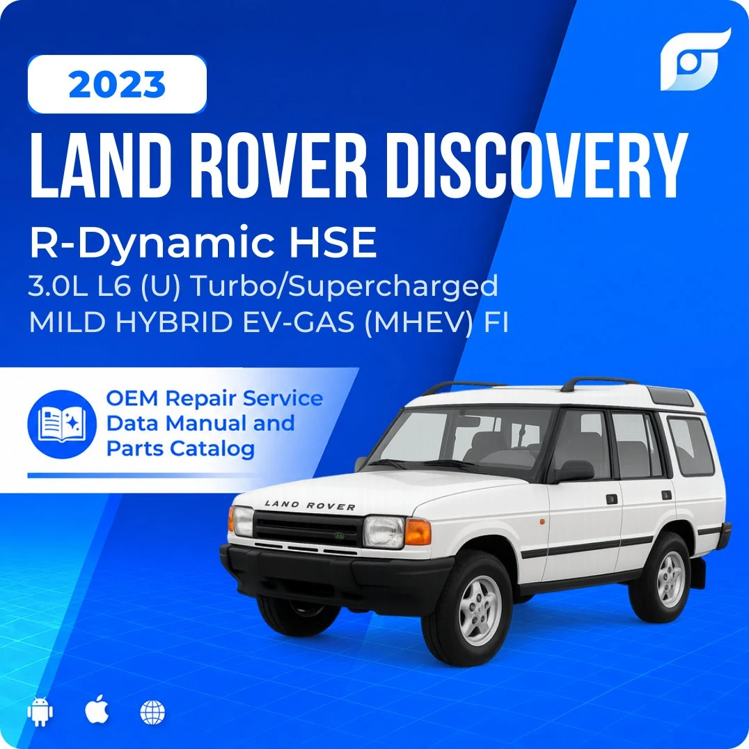 2023 Land Rover Discovery R-Dynamic HSE - OEM Repair Service Manual