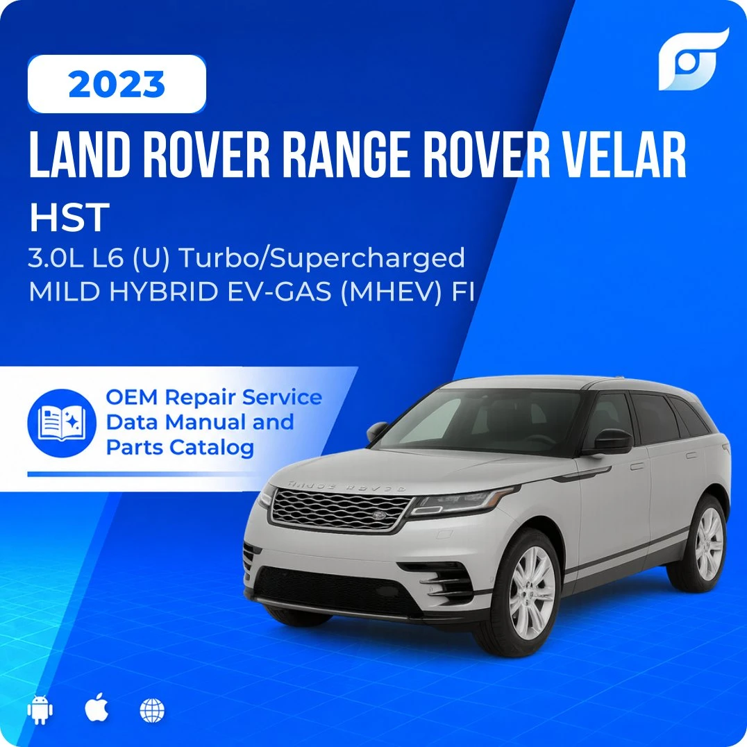 2023 Land Rover Range Rover Velar HST - OEM Repair Service Manual