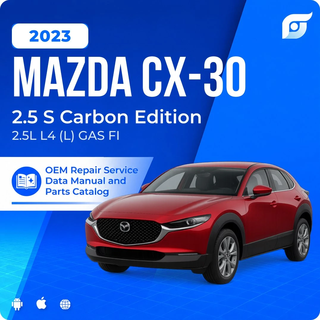 2023 Mazda CX-30 2.5 S Carbon Edition - OEM Repair Service Manual