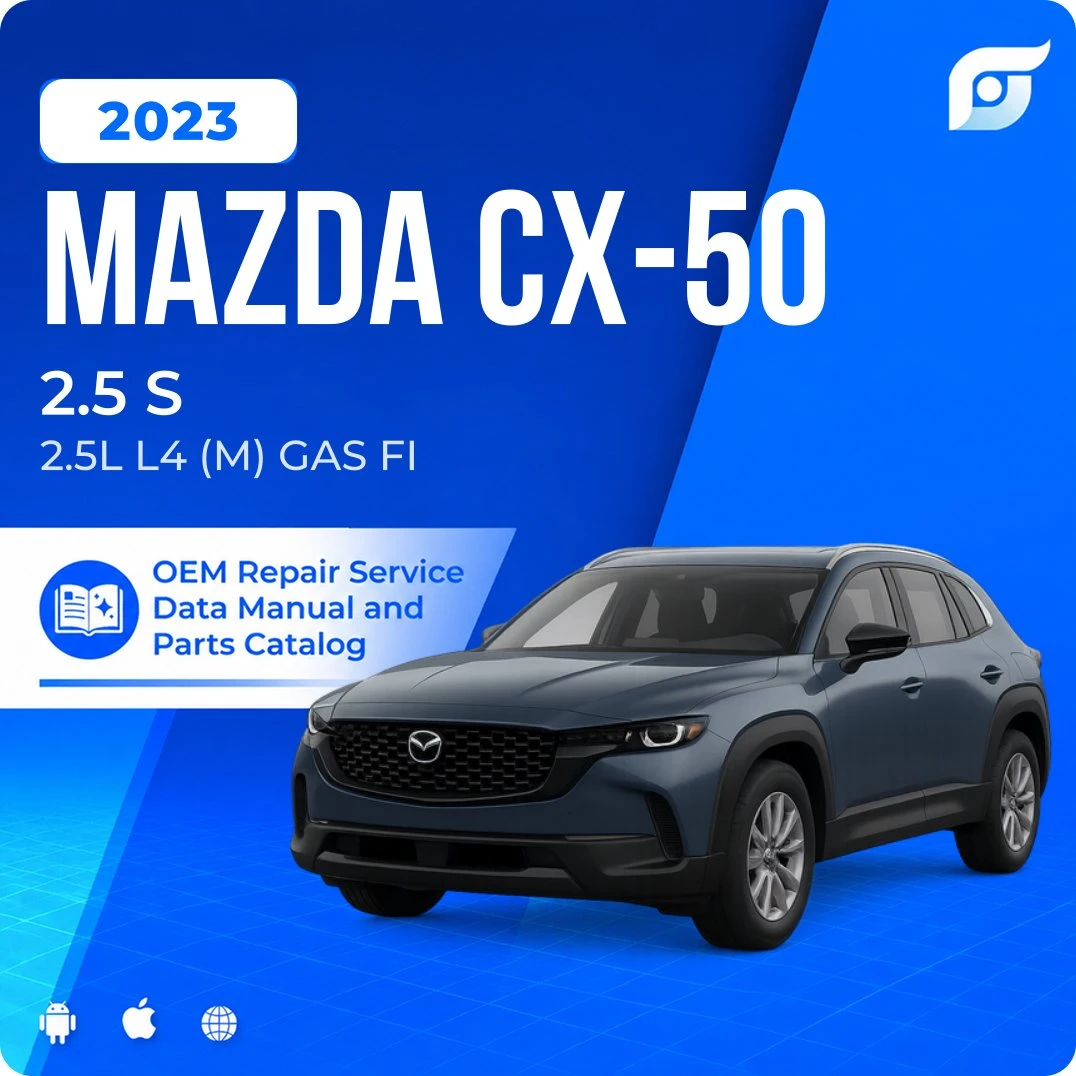 2023 Mazda CX-50 2.5 S - OEM Repair Service Manual