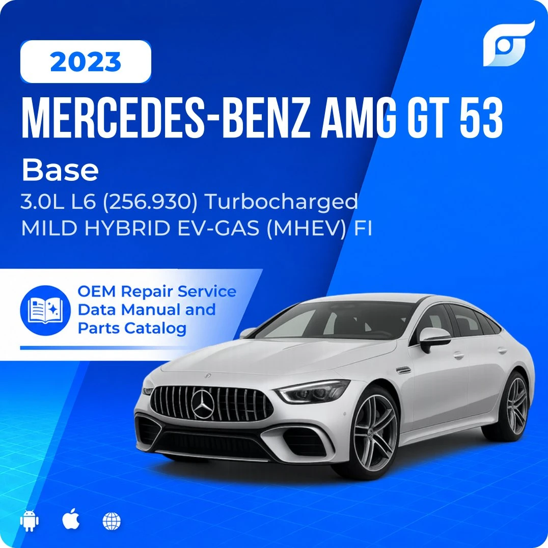 2023 Mercedes-Benz AMG GT 53 Base - OEM Repair Service Manual
