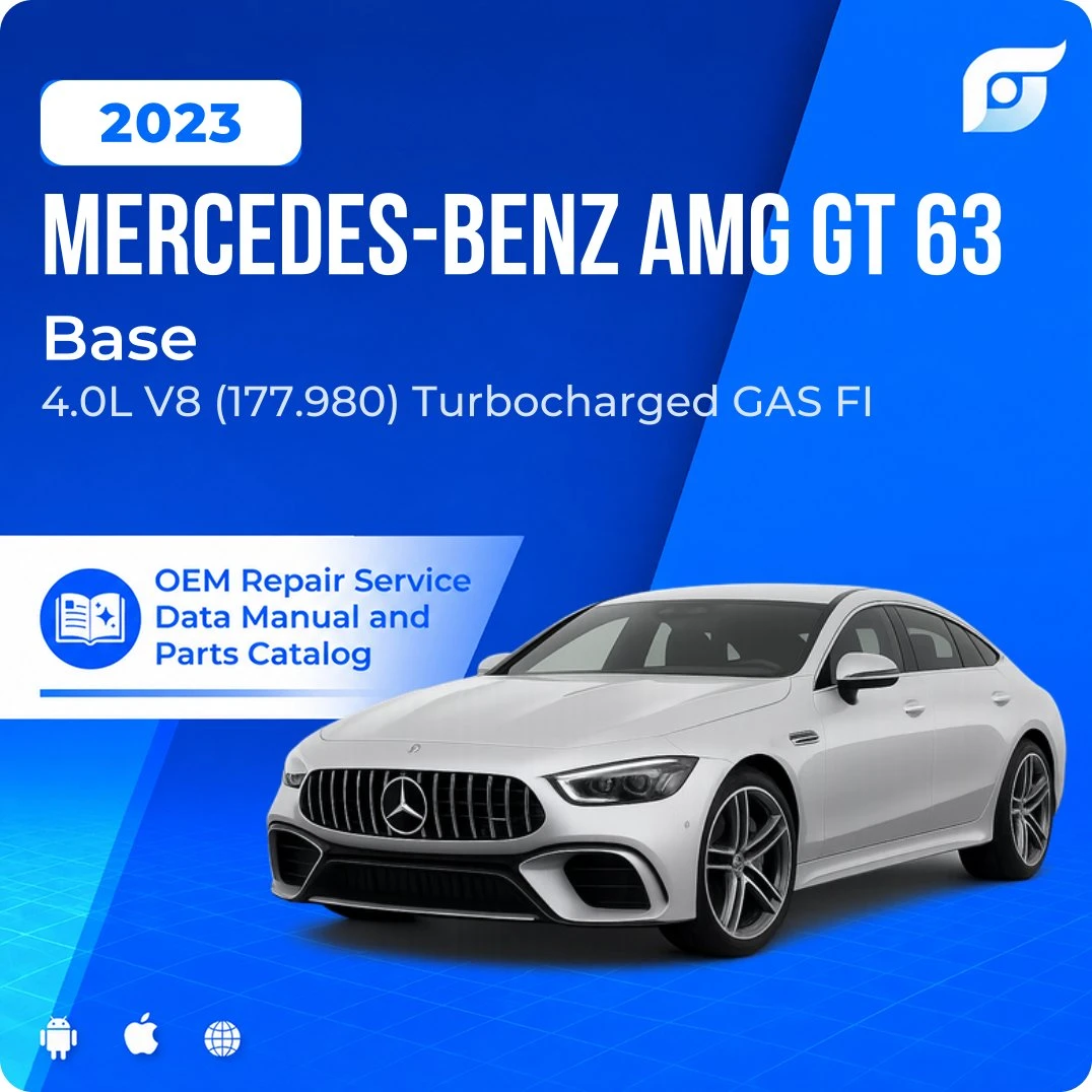 2023 Mercedes-Benz AMG GT 63 Base - OEM Repair Service Manual