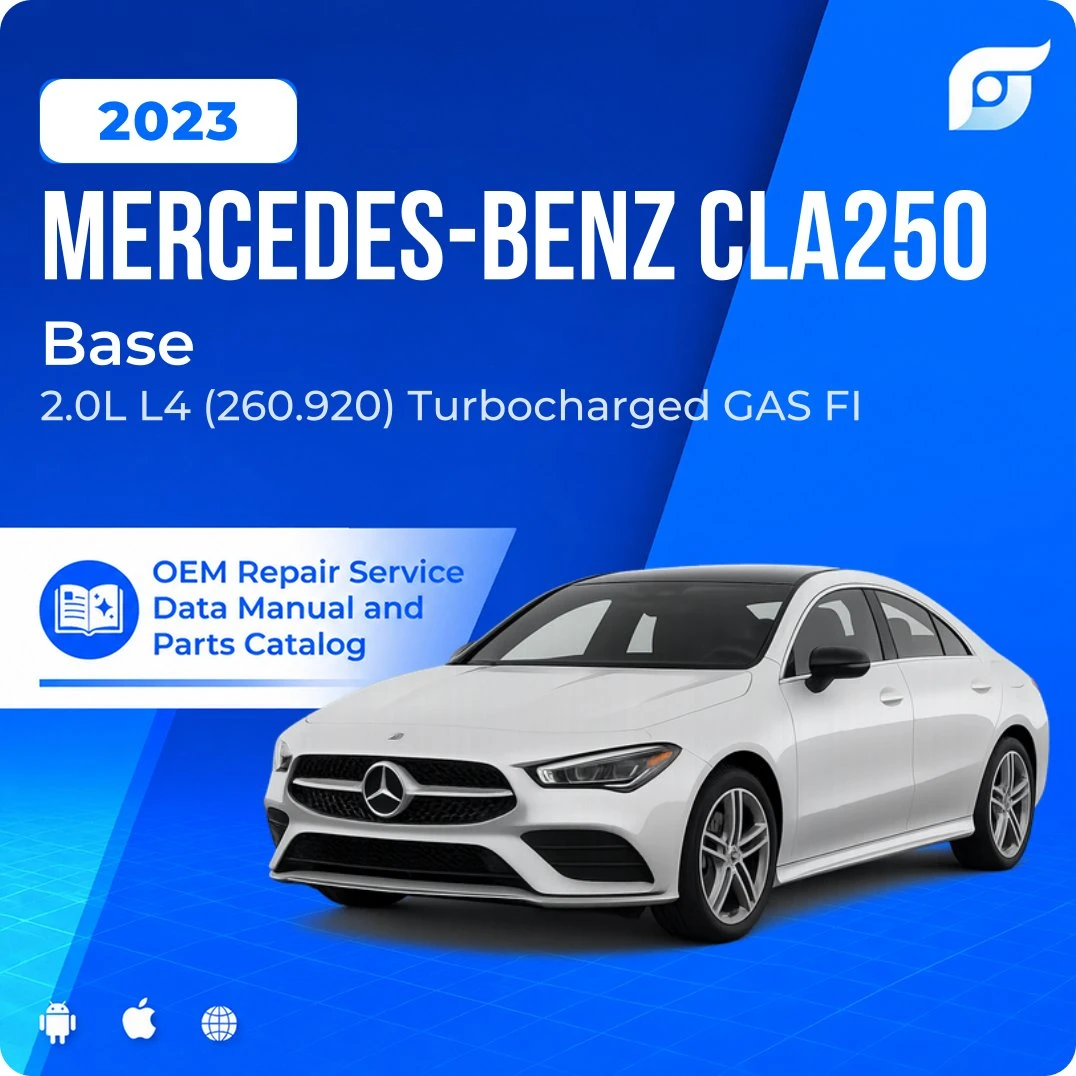2023 Mercedes-Benz CLA250 Base - OEM Repair Service Manual