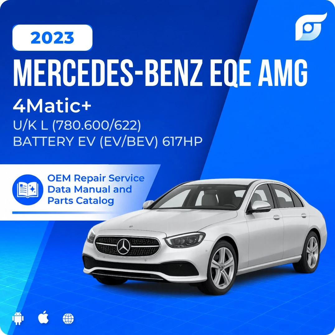 2023 Mercedes-Benz EQE AMG 4Matic+ - OEM Repair Service Manual