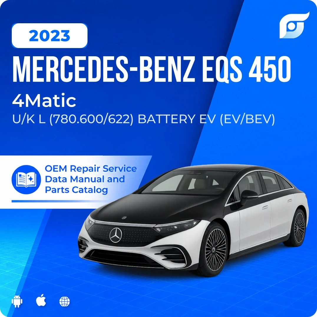 2023 Mercedes-Benz EQS 450 4Matic - OEM Repair Service Manual