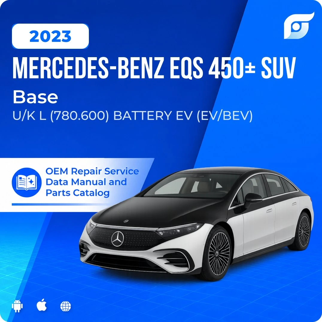 2023 Mercedes-Benz EQS 450+ SUV Base - OEM Repair Service Manual