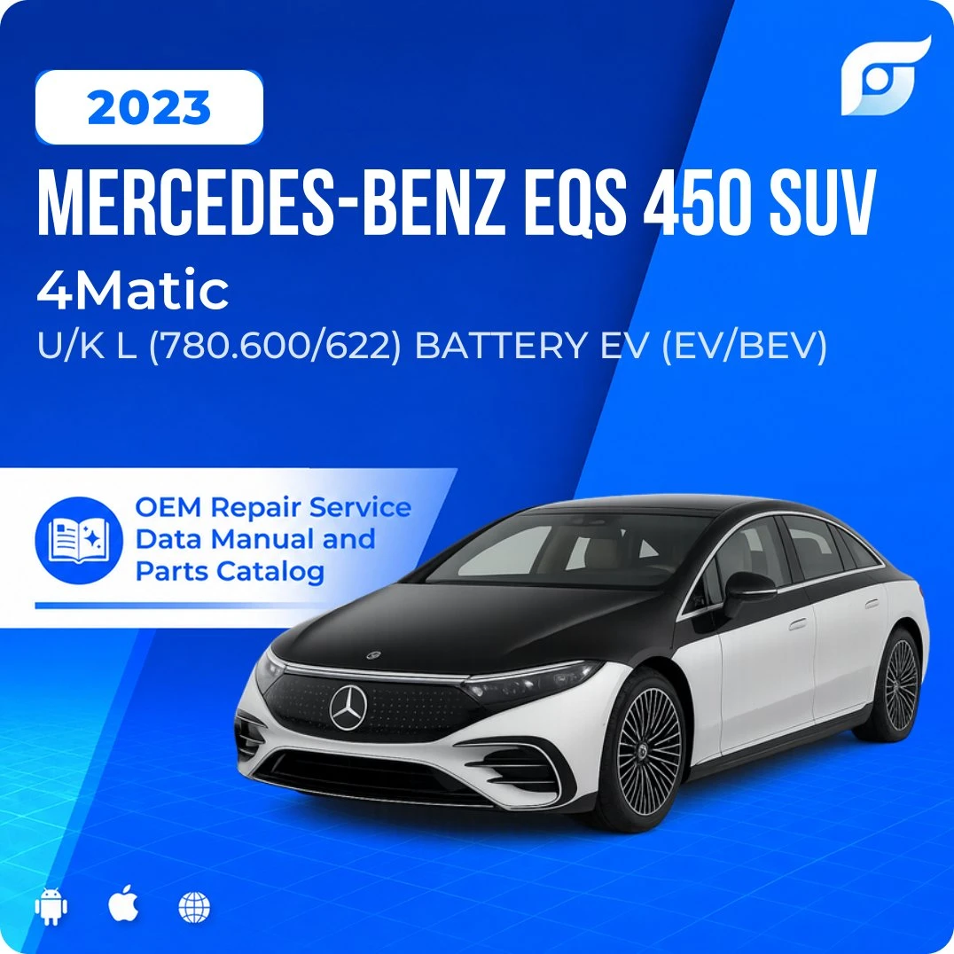 2023 Mercedes-Benz EQS 450 SUV 4Matic - OEM Repair Service Manual