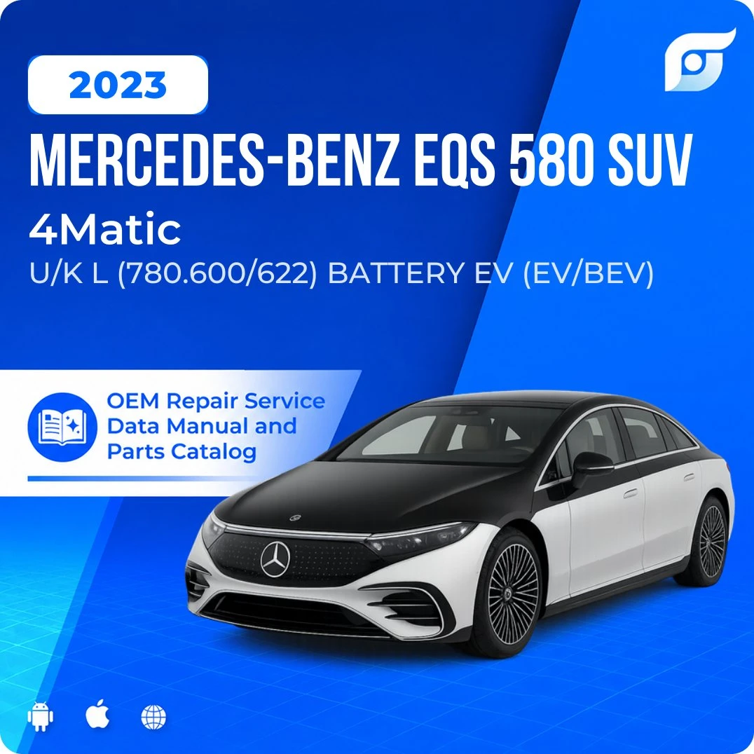 2023 Mercedes-Benz EQS 580 SUV 4Matic - OEM Repair Service Manual