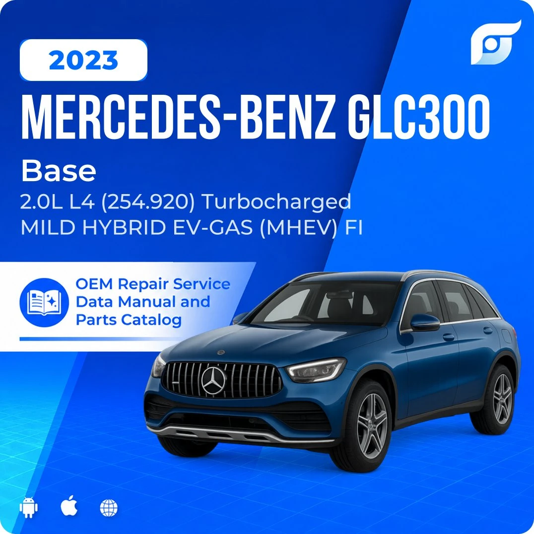2023 Mercedes-Benz GLC300 Base - OEM Repair Service Manual