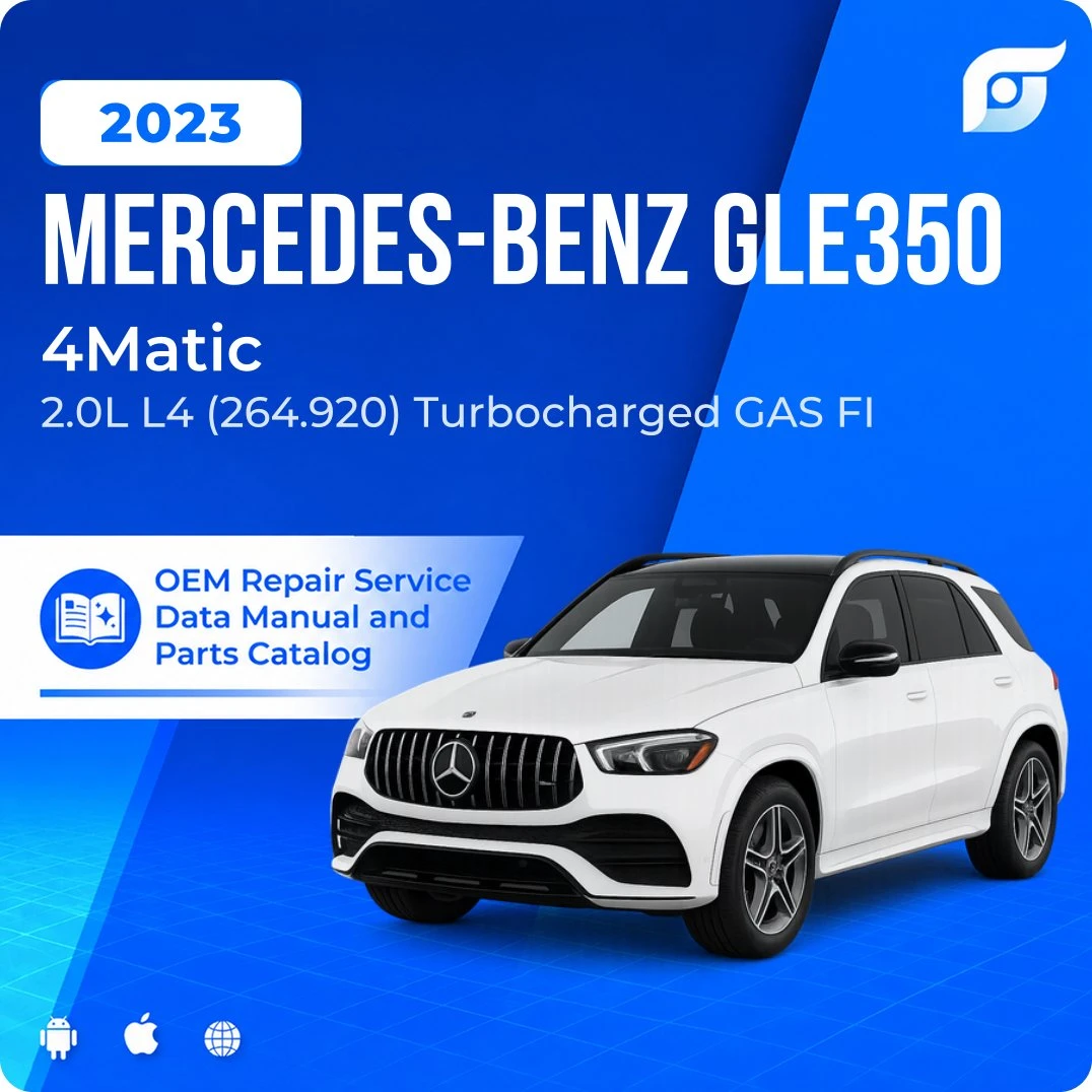 2023 Mercedes-Benz GLE350 4Matic - OEM Repair Service Manual