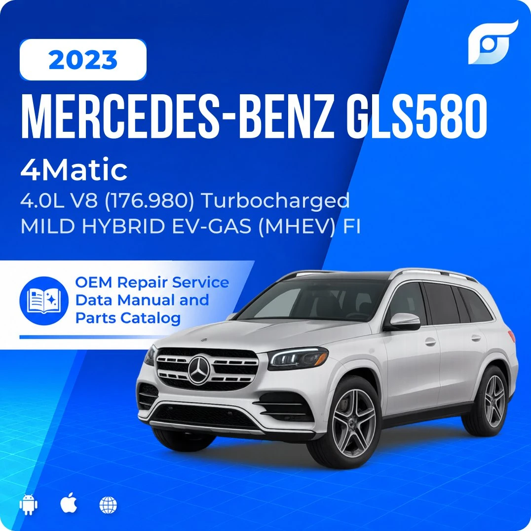 2023 Mercedes-Benz GLS580 4Matic - OEM Repair Service Manual