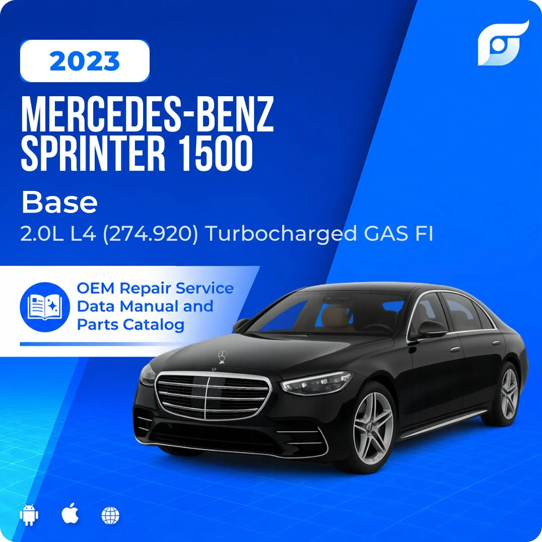 2023 Mercedes-Benz Sprinter 1500 Base - OEM Repair Service Manual
