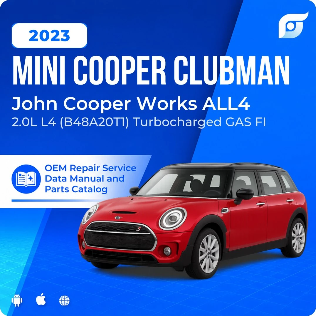2023 Mini Cooper Clubman John Cooper Works ALL4 - OEM Repair Service Manual
