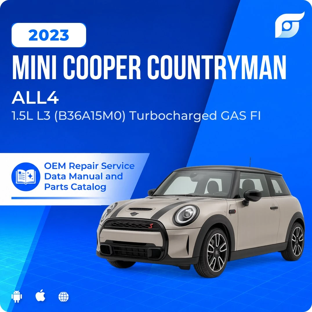 2023 Mini Cooper Countryman ALL4 - OEM Repair Service Manual