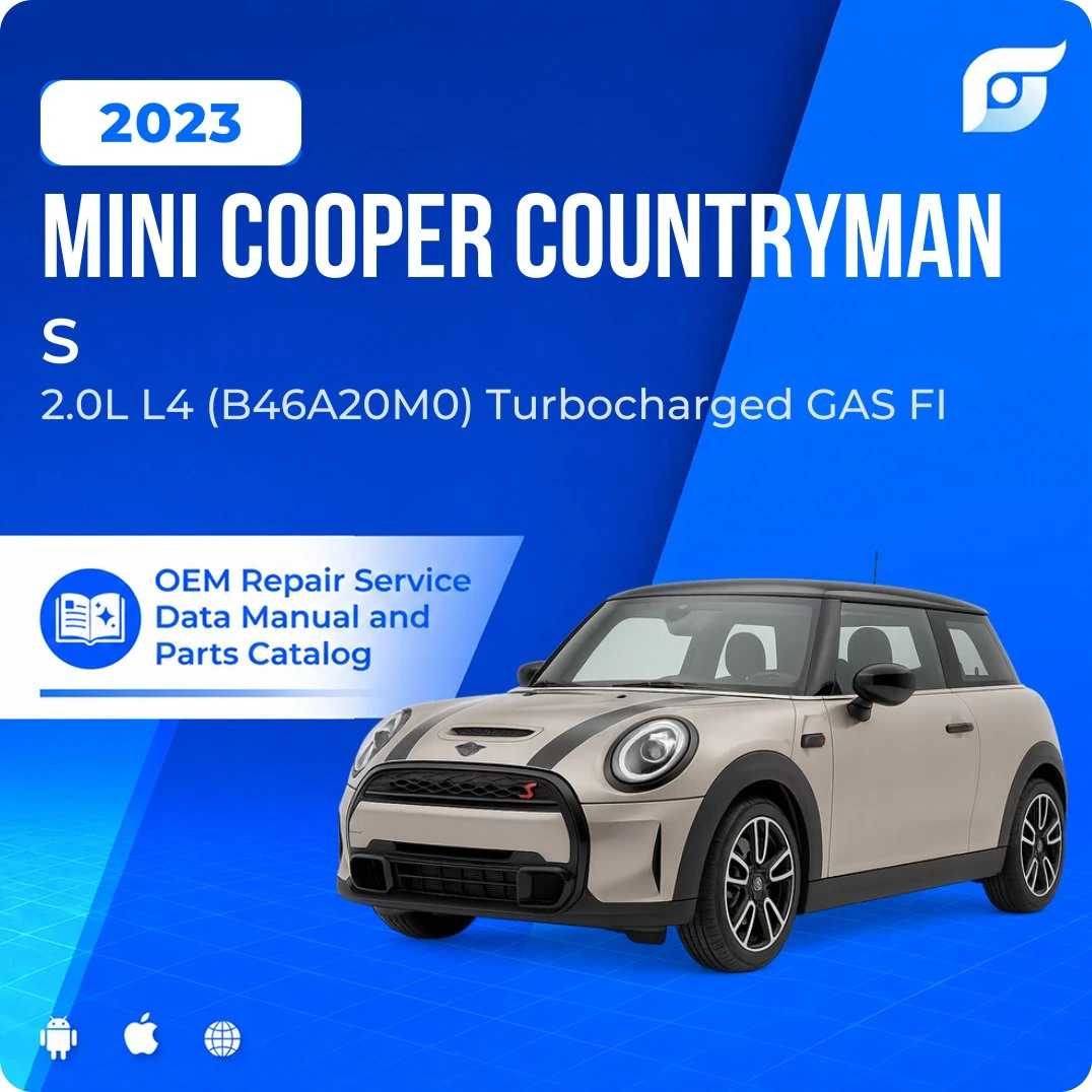 2023 Mini Cooper Countryman S - OEM Repair Service Manual