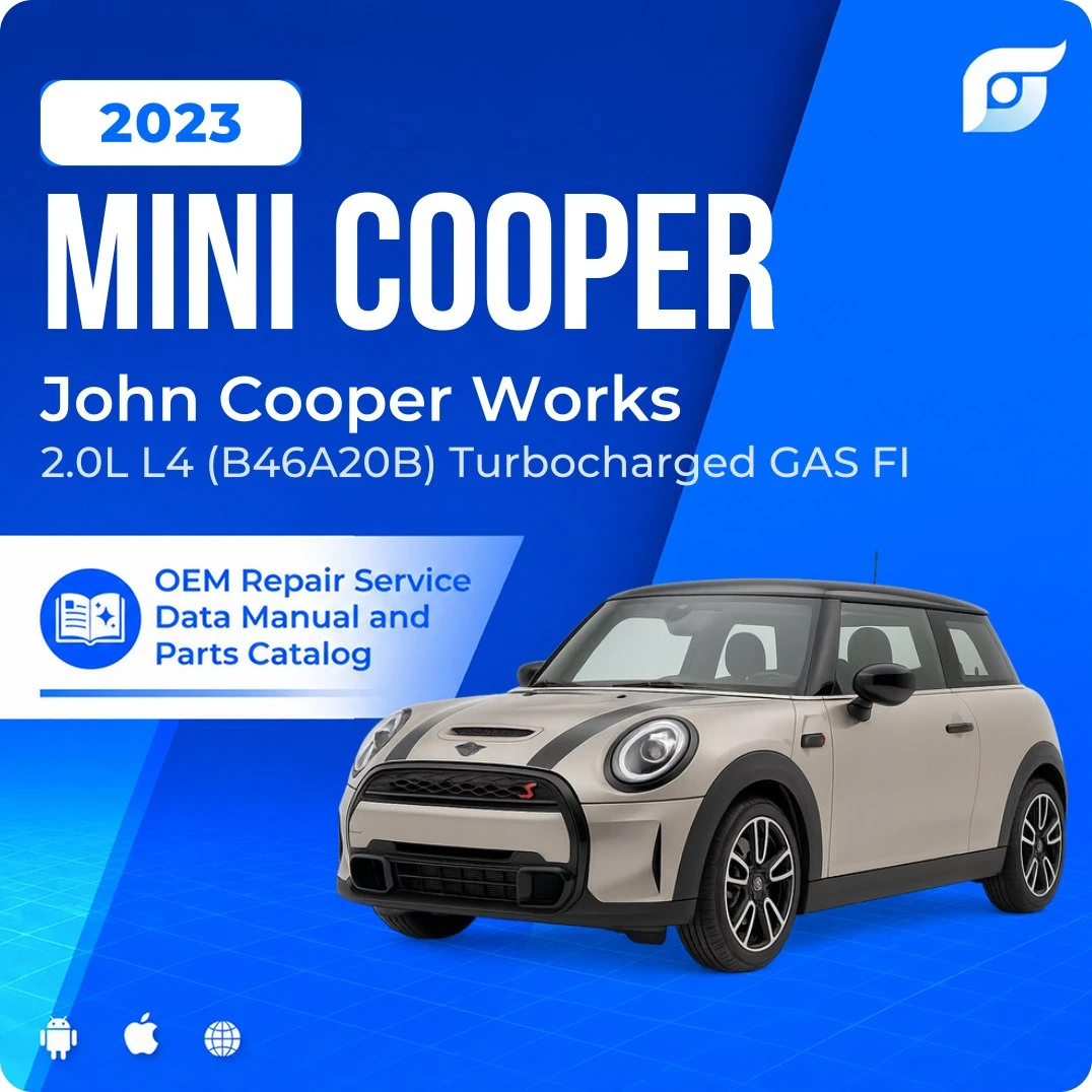 2023 Mini Cooper John Cooper Works - OEM Repair Service Manual