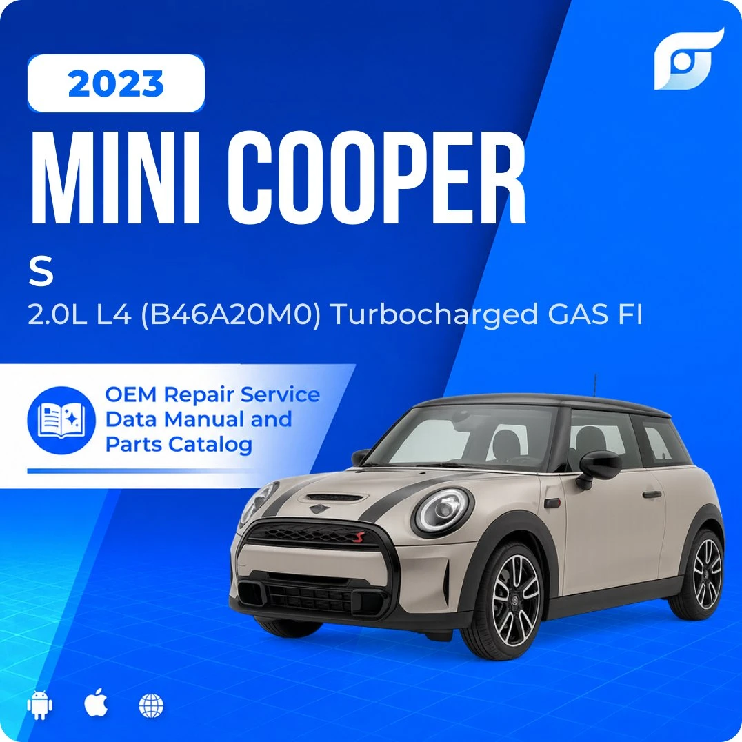 2023 Mini Cooper S - OEM Repair Service Manual