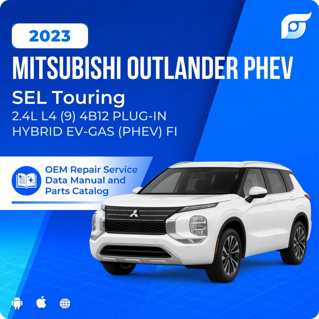 2023 Mitsubishi Outlander PHEV SEL Touring - OEM Repair Service Manual