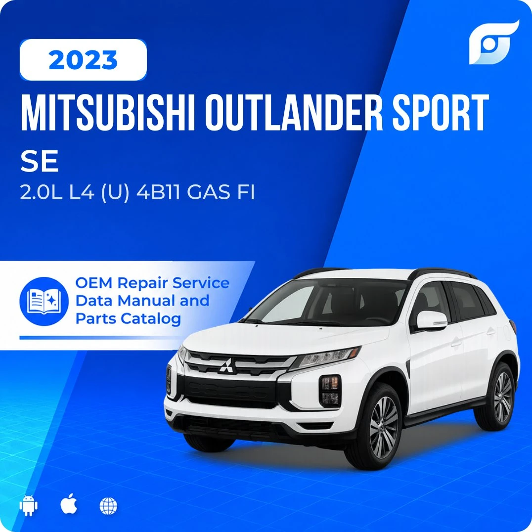 2023 Mitsubishi Outlander Sport SE - OEM Repair Service Manual