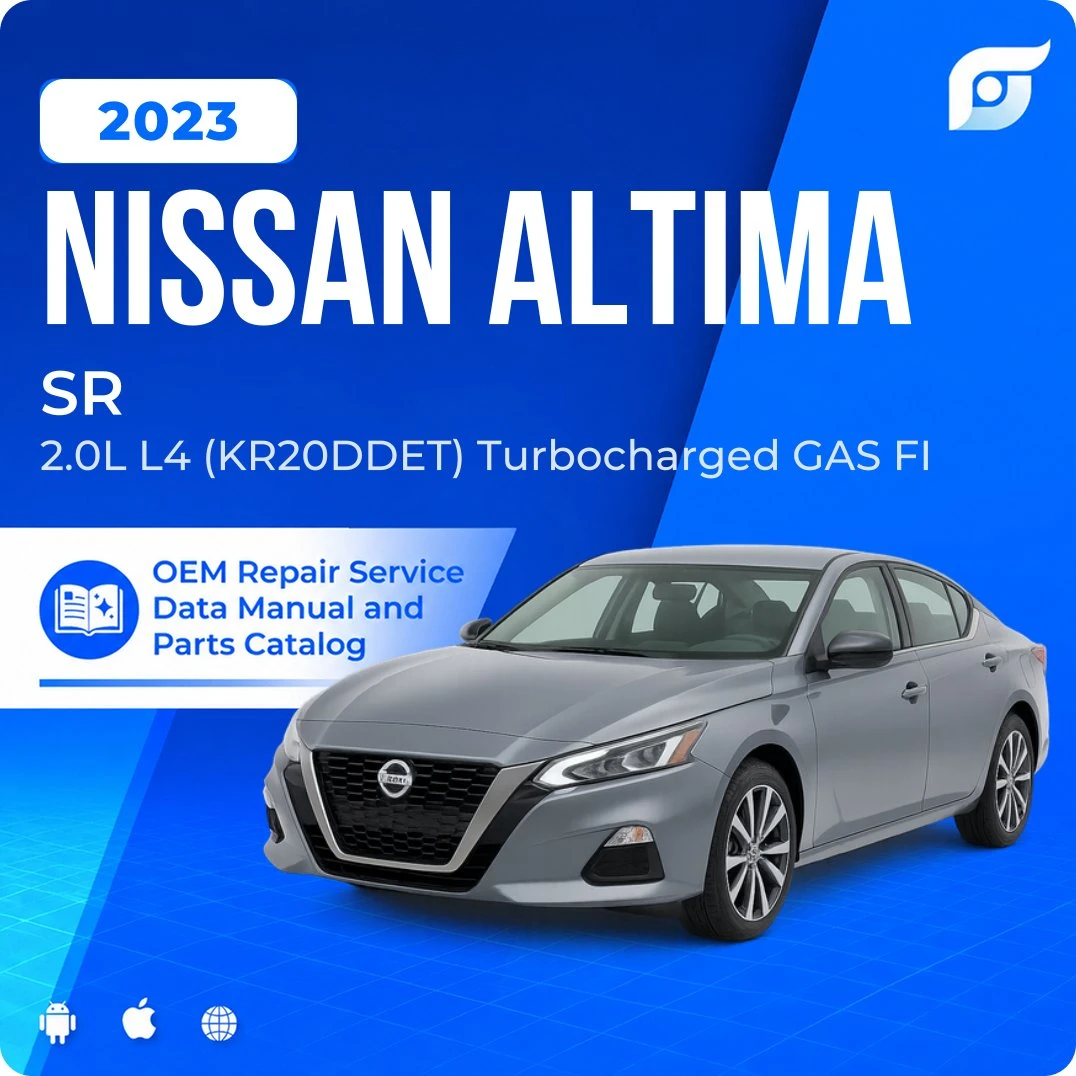 2023 Nissan Altima SR - OEM Repair Service Manual