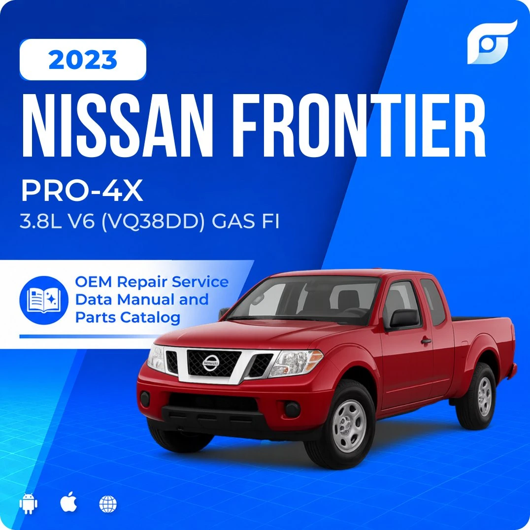 2023 Nissan Frontier PRO-4X - OEM Repair Service Manual