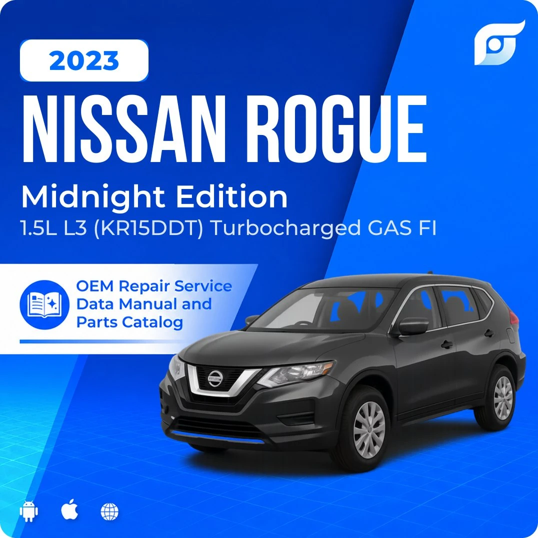 2023 Nissan Rogue Midnight Edition - OEM Repair Service Manual