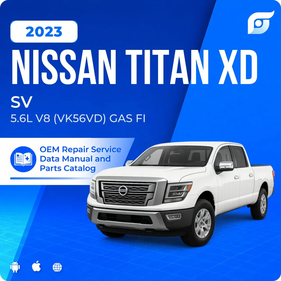 2023 Nissan TITAN XD SV - OEM Repair Service Manual