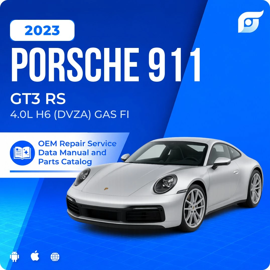 2023 Porsche 911 GT3 RS - OEM Repair Service Manual
