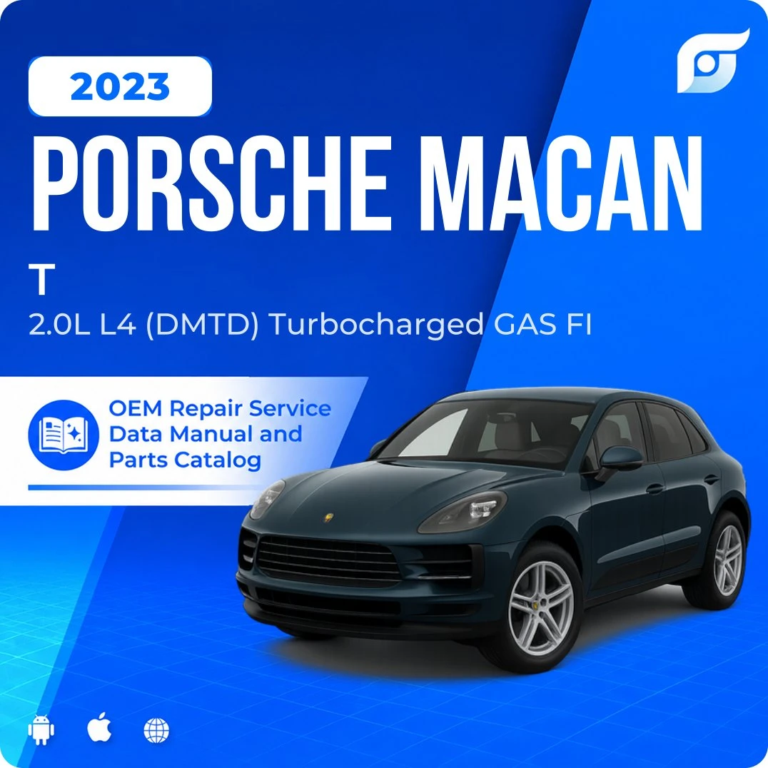 2023 Porsche Macan T - OEM Repair Service Manual