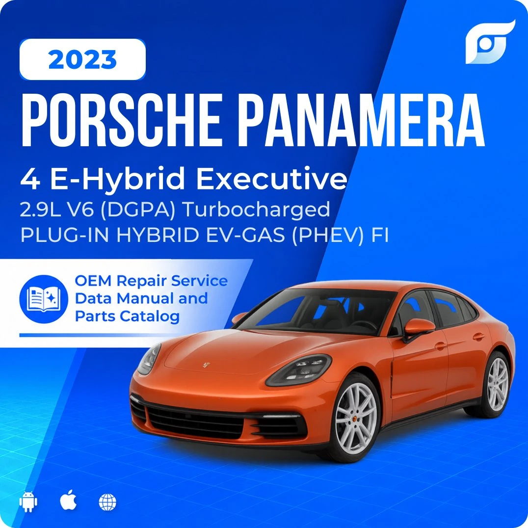 2023 Porsche Panamera 4 E-Hybrid Executive - OEM Repair Service Manual