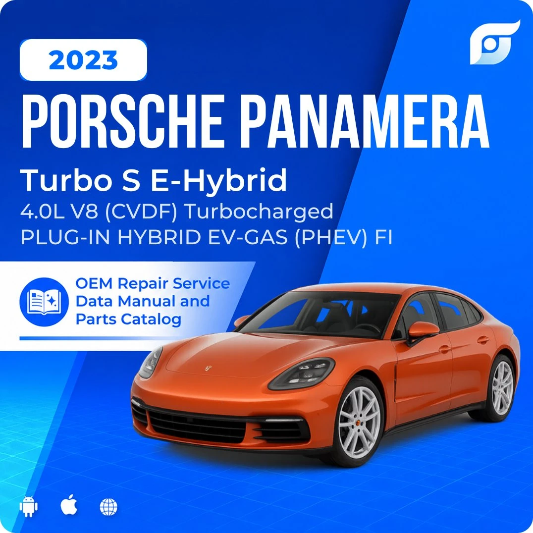 2023 Porsche Panamera Turbo S E-Hybrid - OEM Repair Service Manual