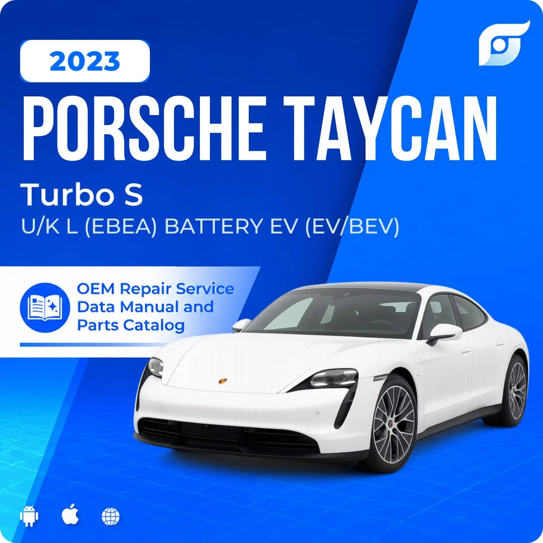 2023 Porsche Taycan Turbo S - OEM Repair Service Manual