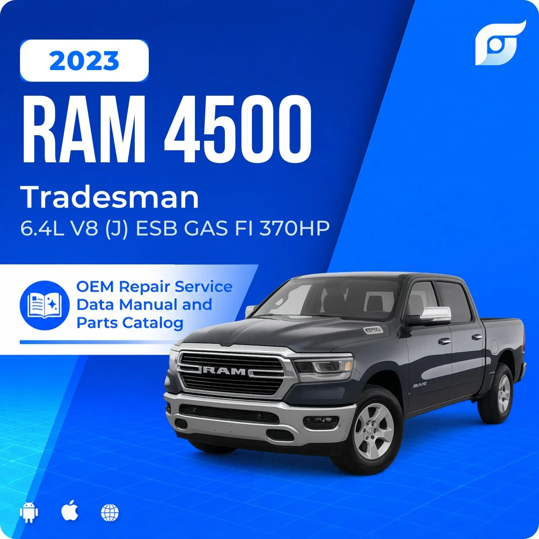 2023 Ram 4500 Tradesman - OEM Repair Service Manual