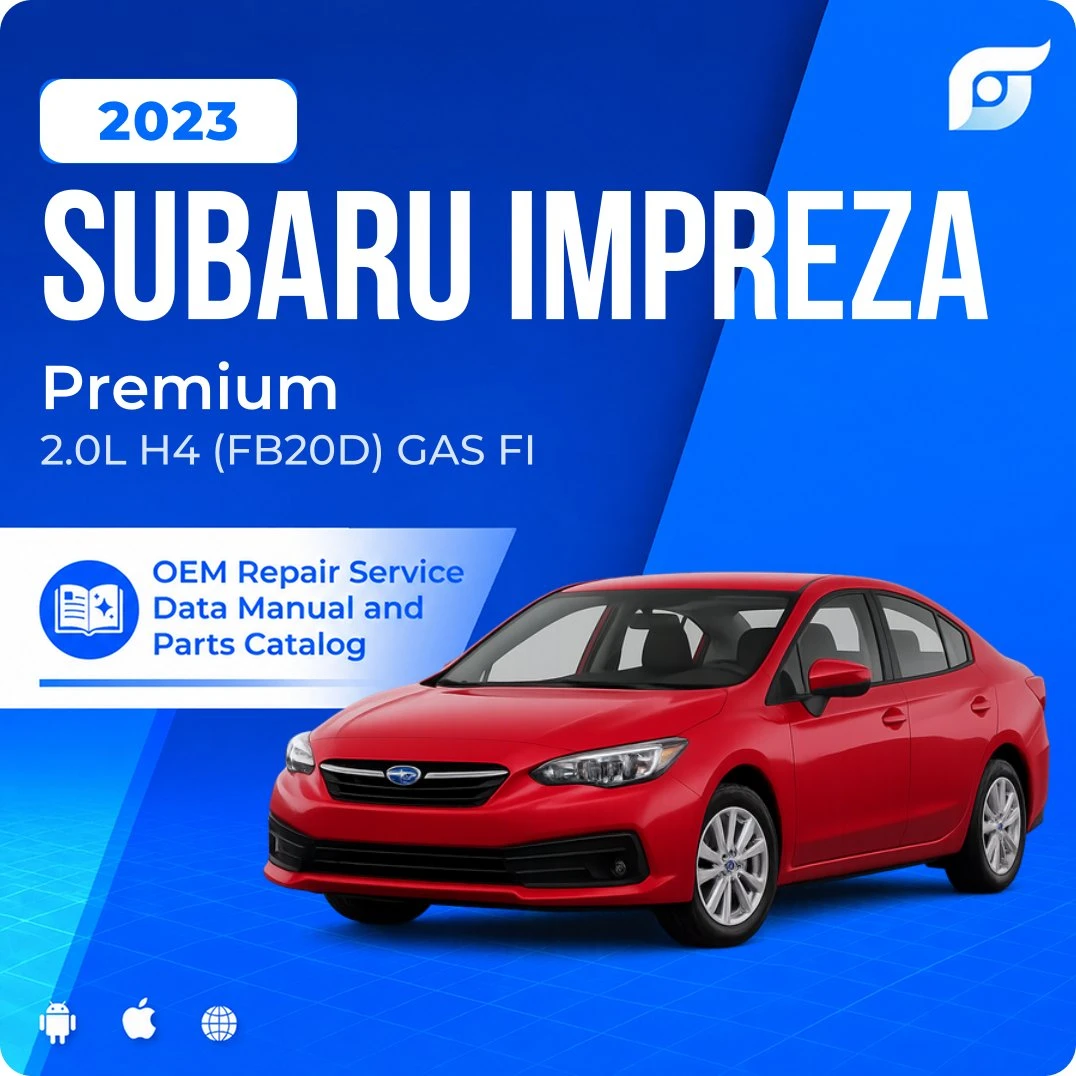 2023 Subaru Impreza Premium - OEM Repair Service Manual