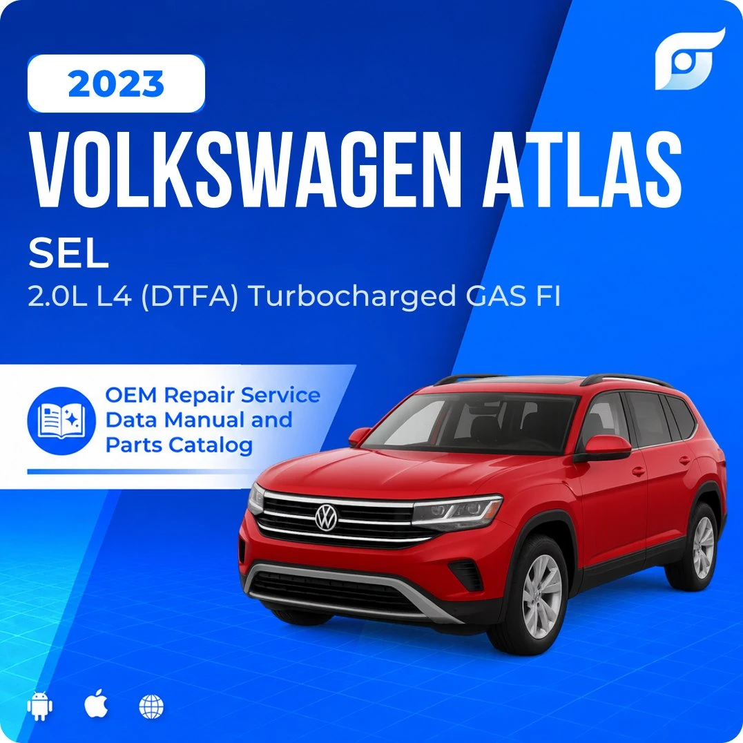 2023 Volkswagen Atlas SEL - OEM Repair Service Manual